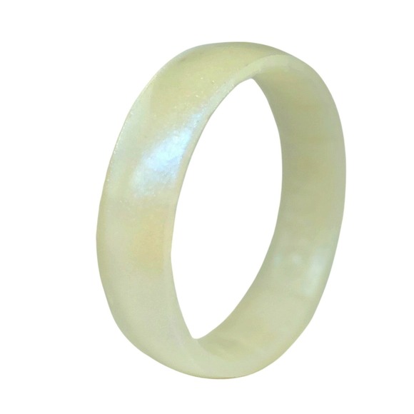 Enso Rings Birthstone Classic Silicone Ring - Moonstone - Size 5 - Picture 1 of 5